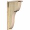 Ekena Millwork Carmel Rough Sawn Corbel w/Backplate, Douglas Fir, 6"W x 14"D x 26"H COR06X14X26CAR01RDF - alternate 1